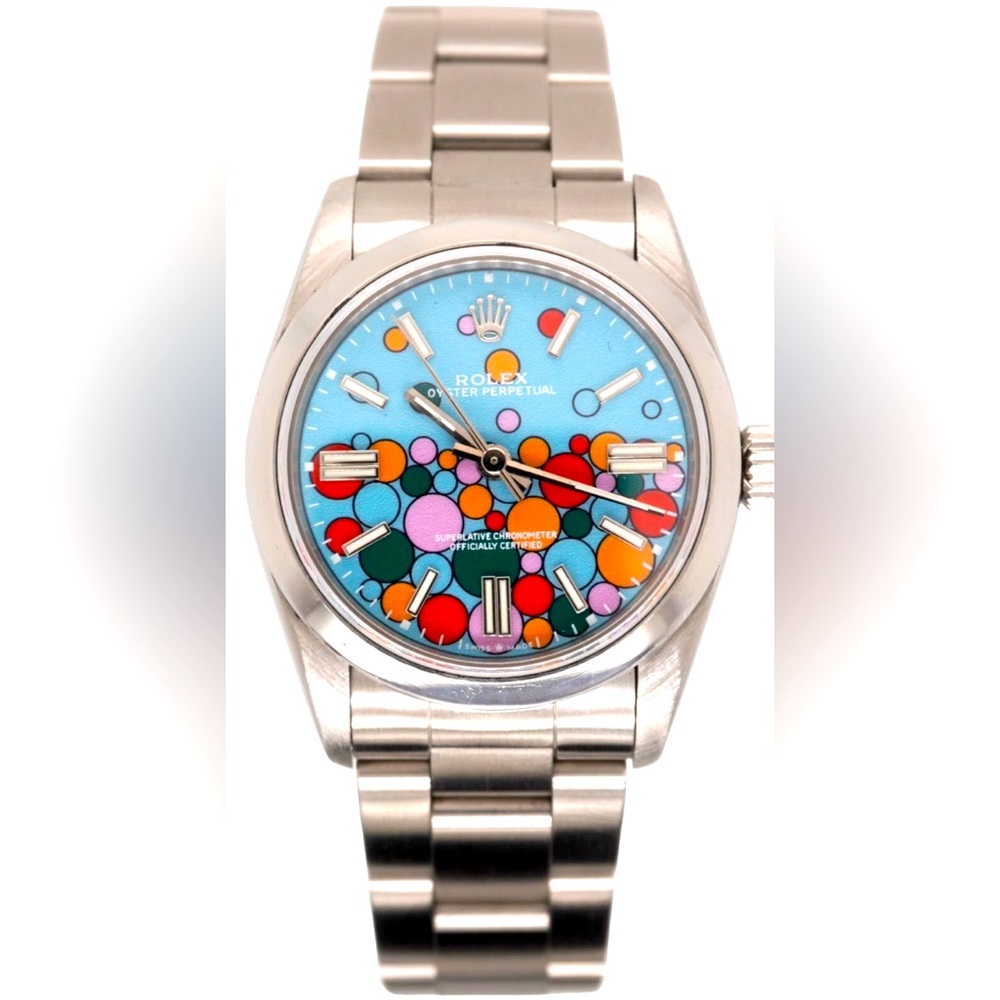 Rolex Oyster Perpetual 31mm
Stainless Steel Watch Celebration
🩷🩷🩷 77080 SALE🩷🩷🩷